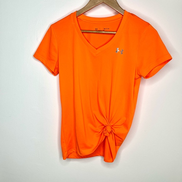Bright Orange Under Armour Tee - Picture 3 of 3